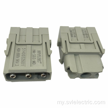 modular စက်မှုစွမ်းအင်သည် heavy duty connectors ကိုဆက်သွယ်ပေးသည်